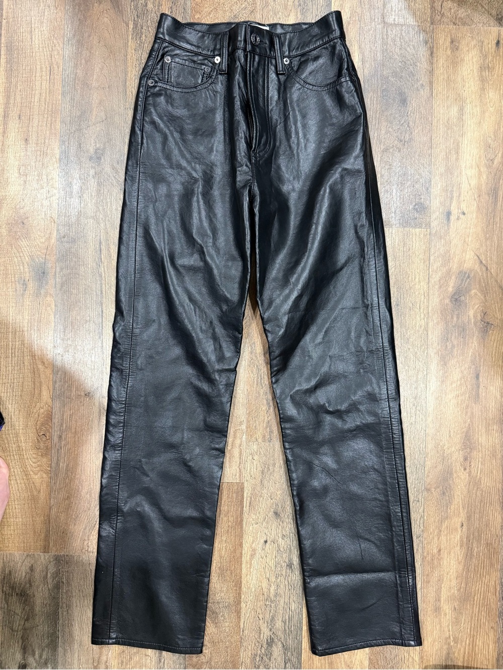 AGOLDE Recycled Leather 90S Pinch Waist